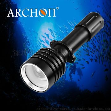 ARCHON 奥瞳 D10U 防水100米 860流明 U2/L2 超强光潜水手电筒